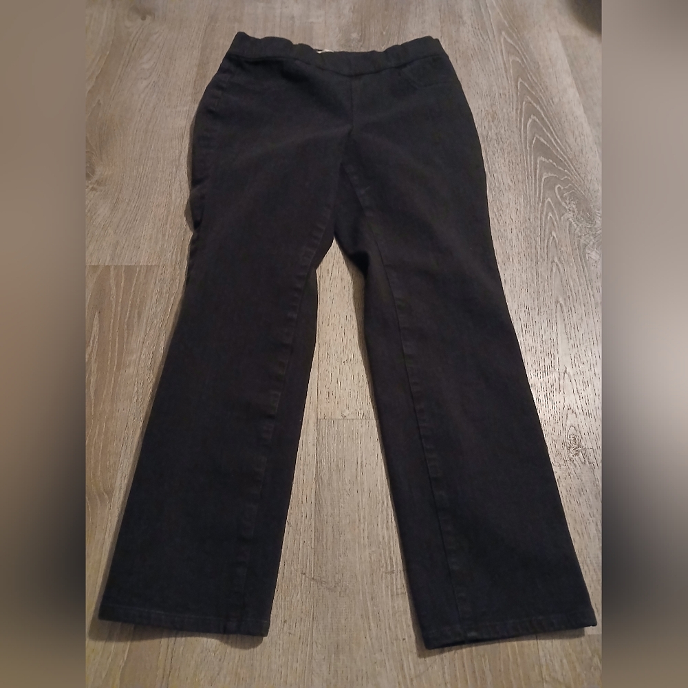 L.L BEAN Black Straight-Leg Pants
